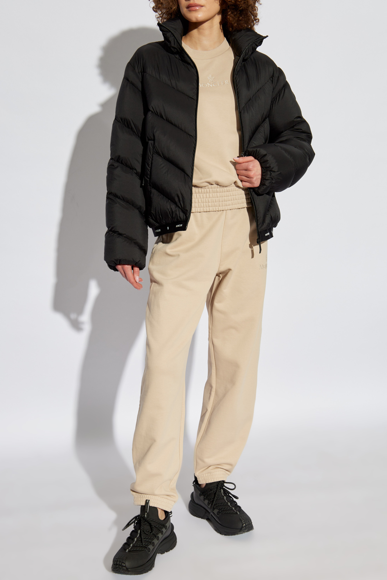 Czarny Kurtka puchowa `Grignan` Moncler - Vitkac Polska